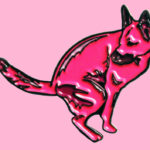 Poopy the Dog Enamel Pin