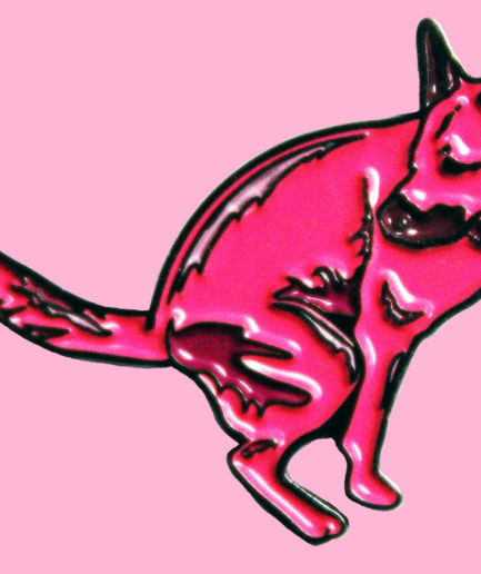 Poopy the Dog Enamel Pin